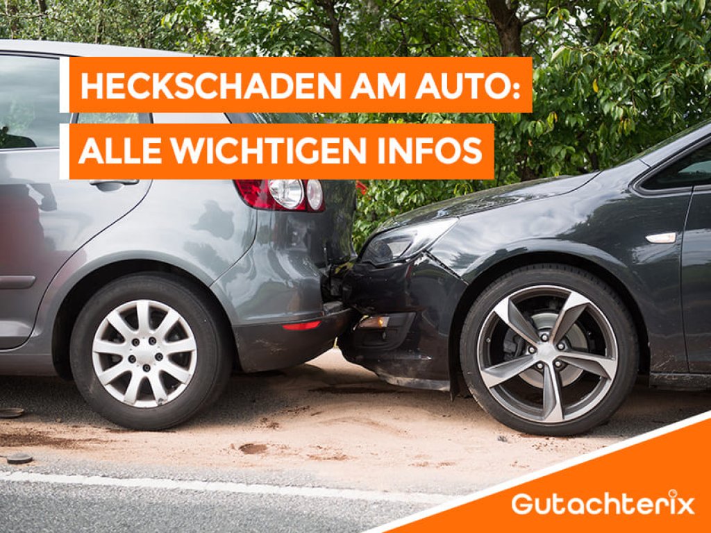 Heckschaden am Auto.