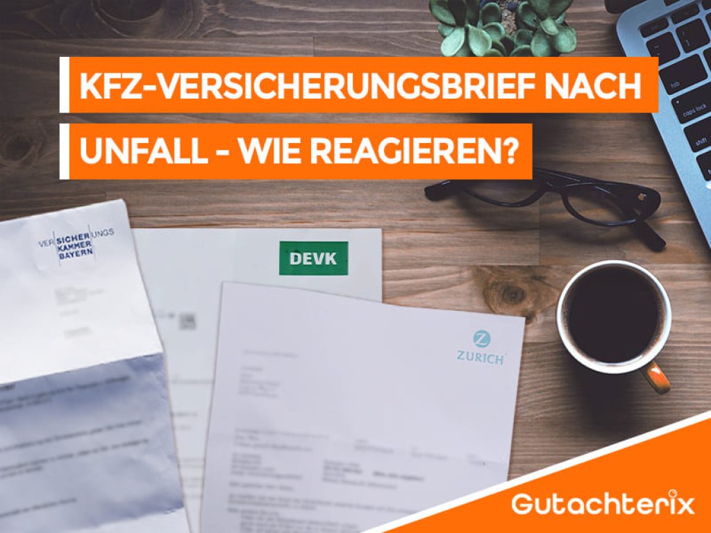 kfz-versicherungsbrief nach unfall.