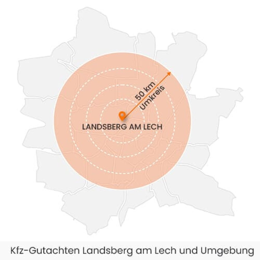 Kfz Gutachten hier in Landsberg am Lech.