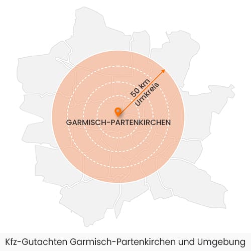 Kfz Gutachten hier in Garmisch-Partenkirchen