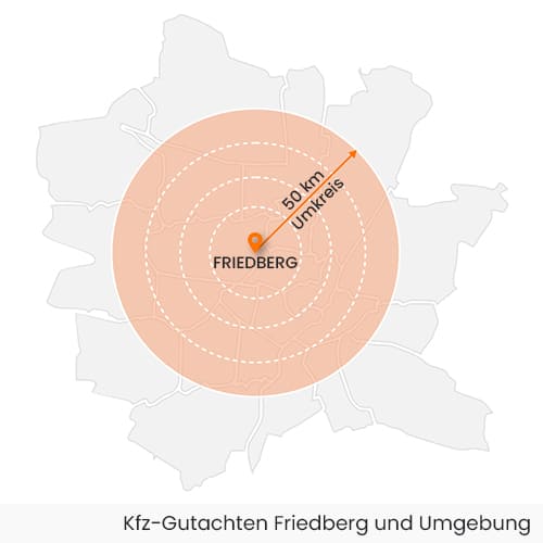 Kfz Gutachten hier in Friedberg (Bayern)